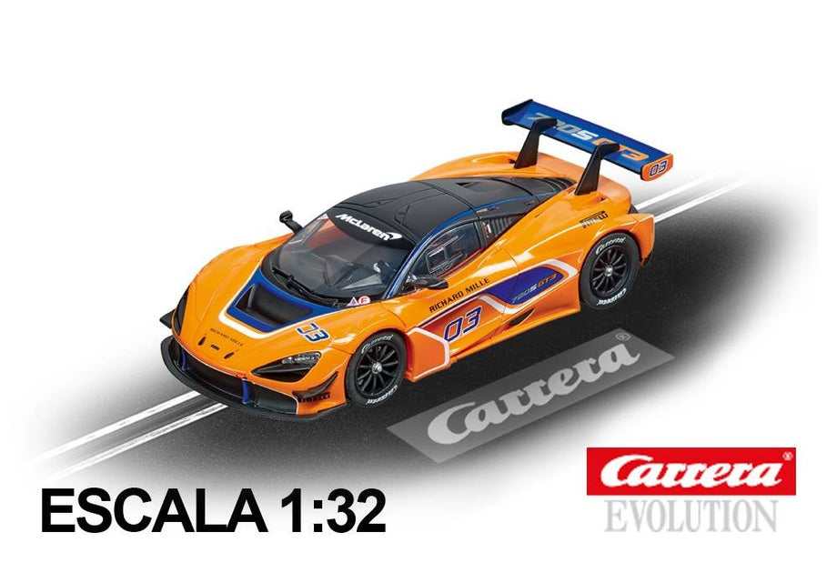 Carrera Evolution McLaren 720S GT3 n3 carro