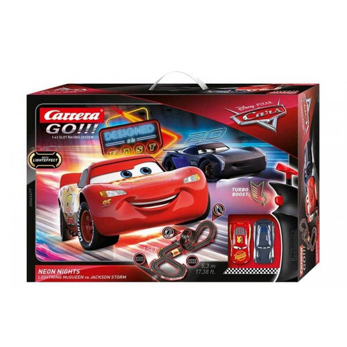 Circuito Carrera Go Disney Cars Neon Nights