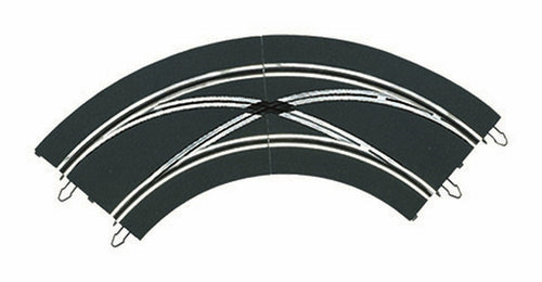 Mudança de trilha curva (1) Sistema Digital Scalextric