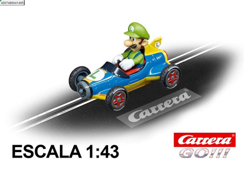 Race Car Go Nintendo Mario Kart Mach 8 Luigi