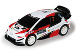 1:43 slot car Ninco WRC Toyota Yaris com Luzes