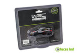 1:43 slot car Ninco WRC Ford Fiesta com luzes