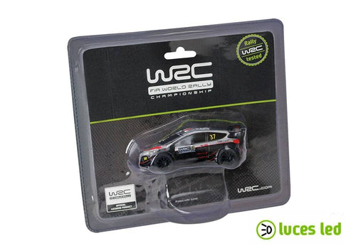 1:43 slot car Ninco WRC Ford Fiesta com luzes