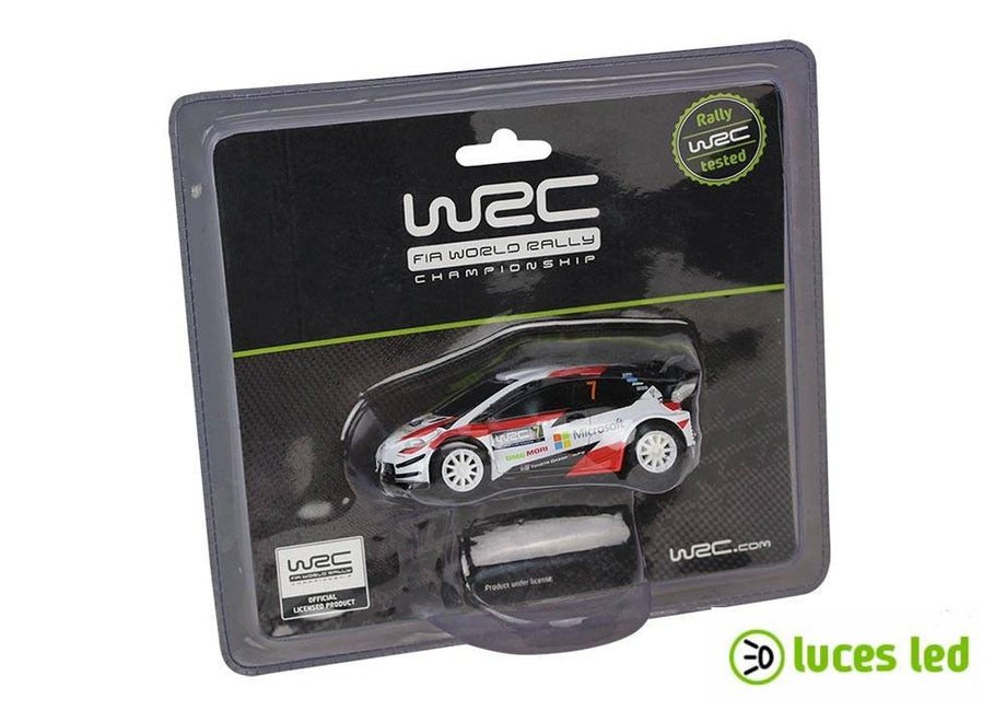 1:43 slot car Ninco WRC Toyota Yaris com Luzes