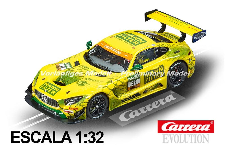 Carrera Evolution Car Mercedes-AMG GT3 Mann-Filter Team HTP