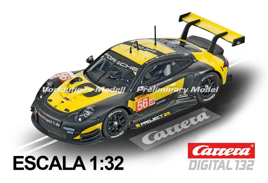 Carrera Digital 132 Porsche 911 RSR Projeto 1 carro n56