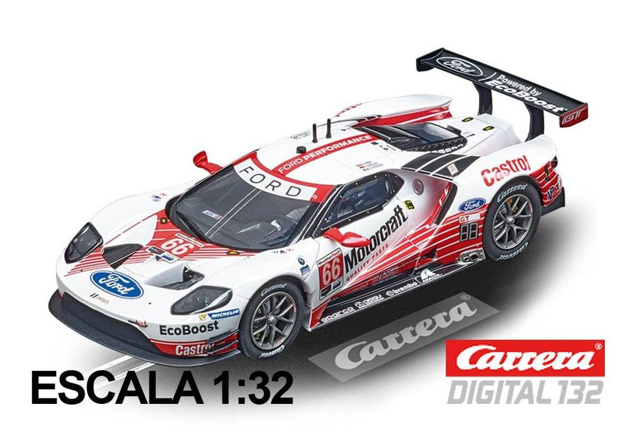 Carro Carrera Digital 132 Ford GT Race Car n66