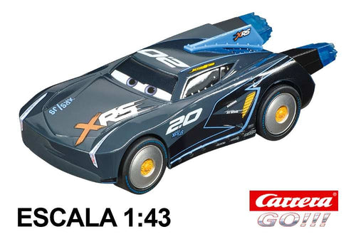 Go Disney Cars Race Car Jackson Storm Rocket Racer