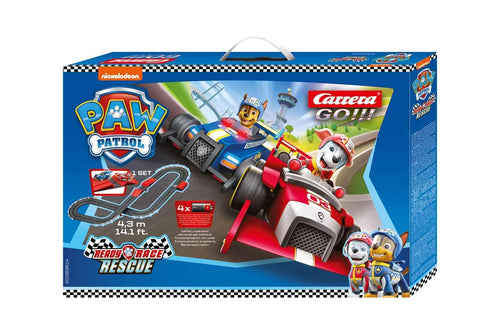 Circuito de corrida Carrera Go resgate de corrida Paw Patrol Ready Rescue