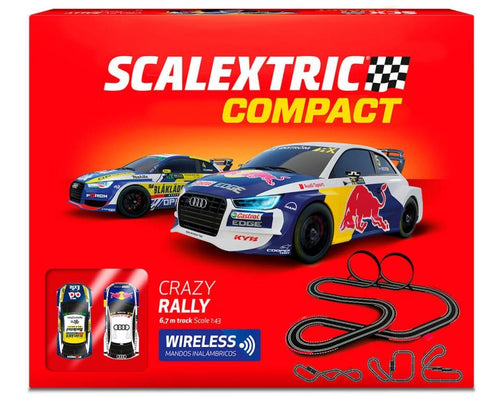 Circuito sem fio Scalextric Compact Crazy Rally