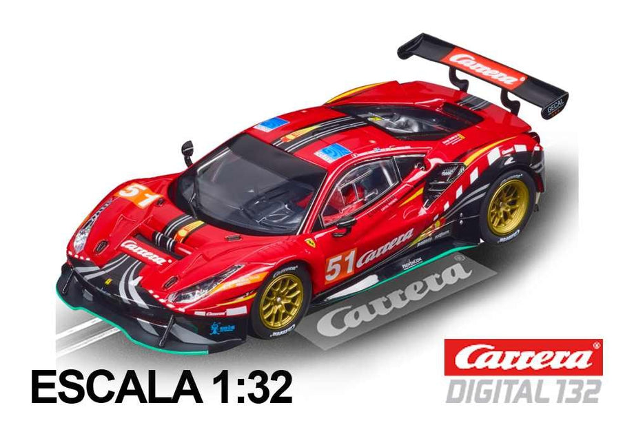 Carro Carrera Digital 132 Ferrari 488 GTE Carrera
