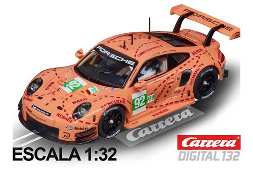 Carro Carrera Digital 132 Porsche 911 RSR Pink Pig n92