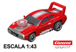 Car Carrera Go Muscle Car 1 Vermelho com luz