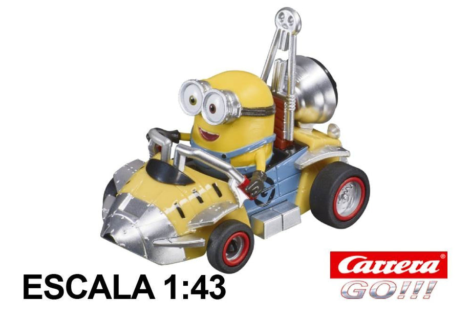 Carro de corrida Go Minions Bob