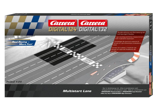 Trilha Multistart Lane dupla saída Carrera Digital 132-124