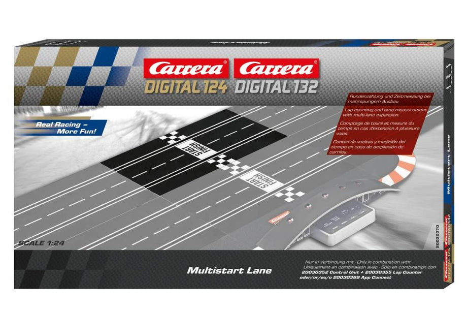 Trilha Multistart Lane dupla saída Carrera Digital 132-124
