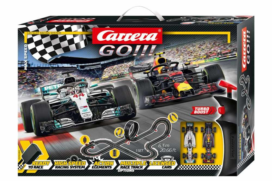 Velocidade máxima do circuito Carrera Go