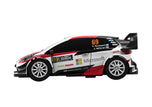 1:43 slot car Ninco WRC Toyota Yaris Rovanpera com luzes