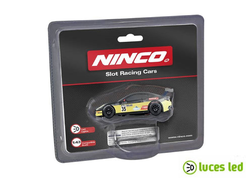 1:43 slot car Ninco Maserati Yellow