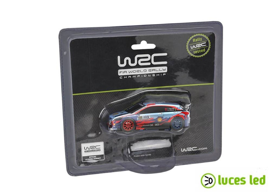 1:43 slot car Ninco Hyundai I20 WRC Neuville