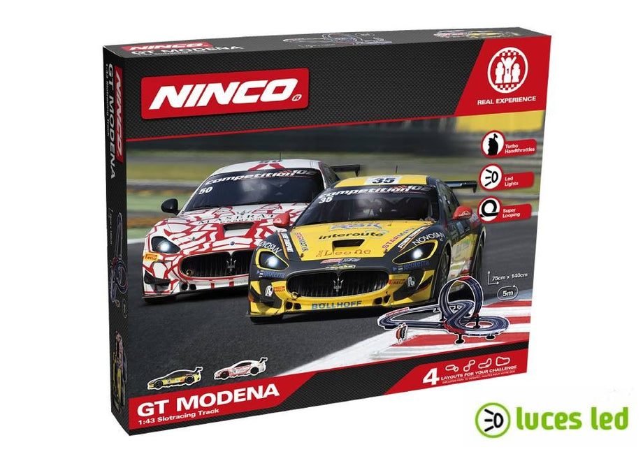1:43 Ninco GT Modena slot circuit