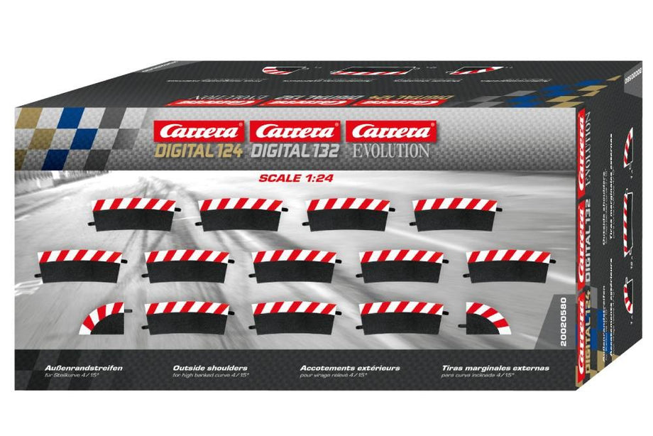 Borda externa curva com faixas 4/15 ° 12ud Carrera 132-124