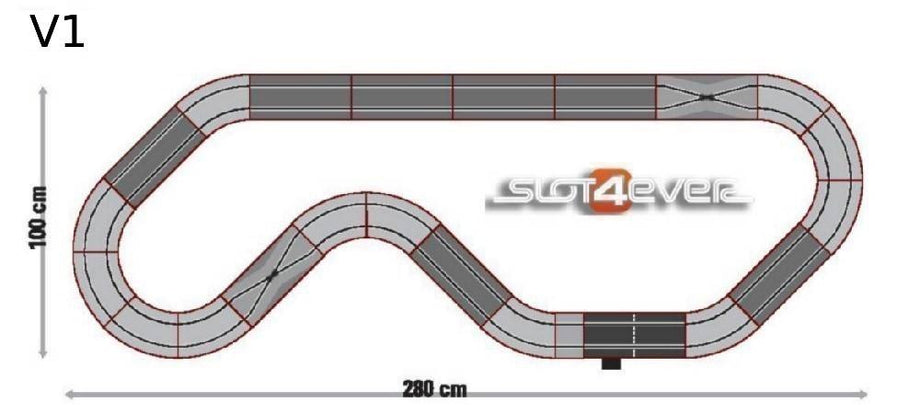 Pacote de expansão do circuito Rally Cross V1Scalextric