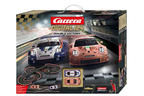 Circuito Carrera Digital 124 Double Victory Wireless