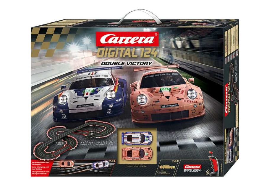 Circuito Carrera Digital 124 Double Victory Wireless