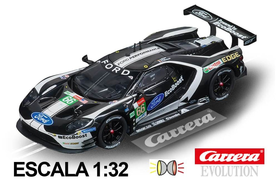 Coche Carrera Evolution Ford GT Race Car n66