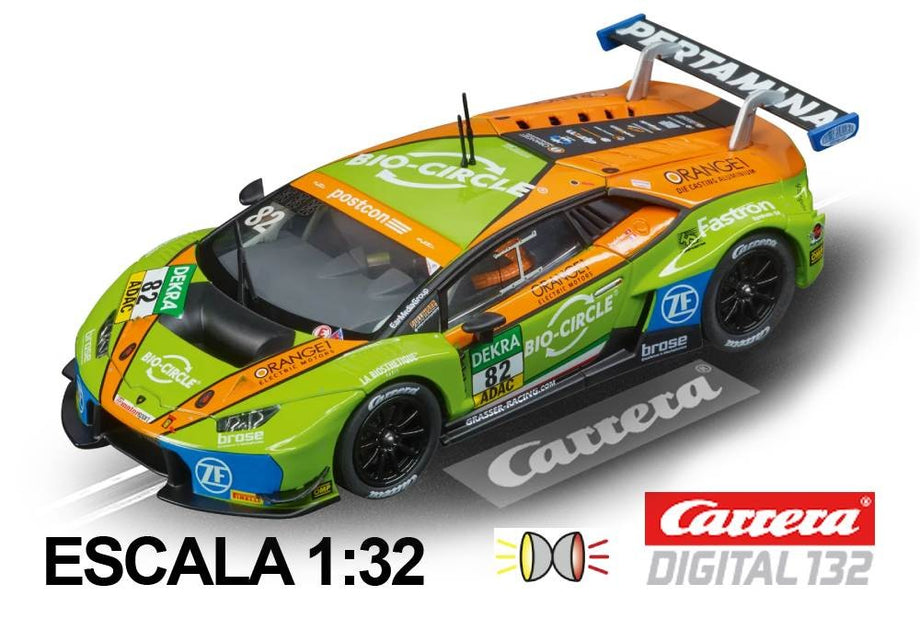 Coche Carrera Digital 132 Lamborghini Huracán GT3 Grasser Racing Team n82