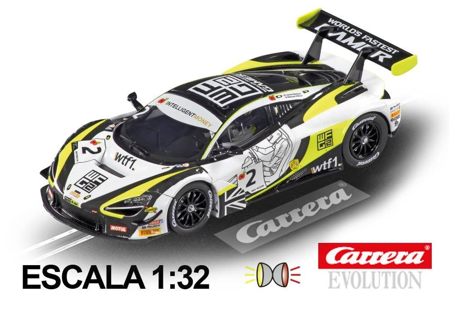 Carro de corrida McLaren 720S GT3 Evolution Jenson Rocket Team JRN n22