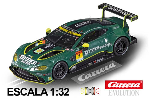 Carrera Evolution Aston Martin Vantage GT3 D-Station Racing carro n7