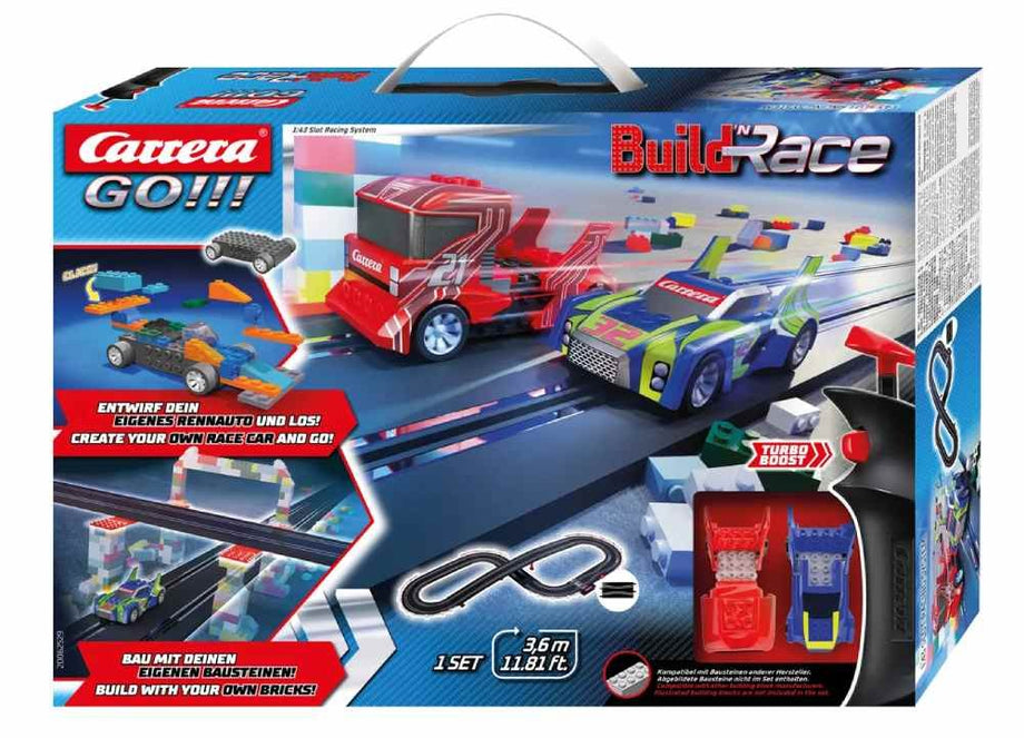 Circuito Carrera Go Build n Race Racing Set 3.6m