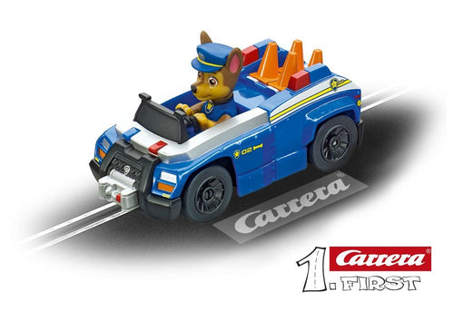Primeiro carro de corrida Paw Patrol Chase