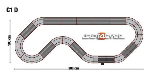 comprar Pacote de expansão do circuito C1D universal Scalextric
