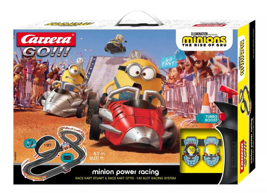 Circuito Carrera Go Minions Kart Racing com baterias