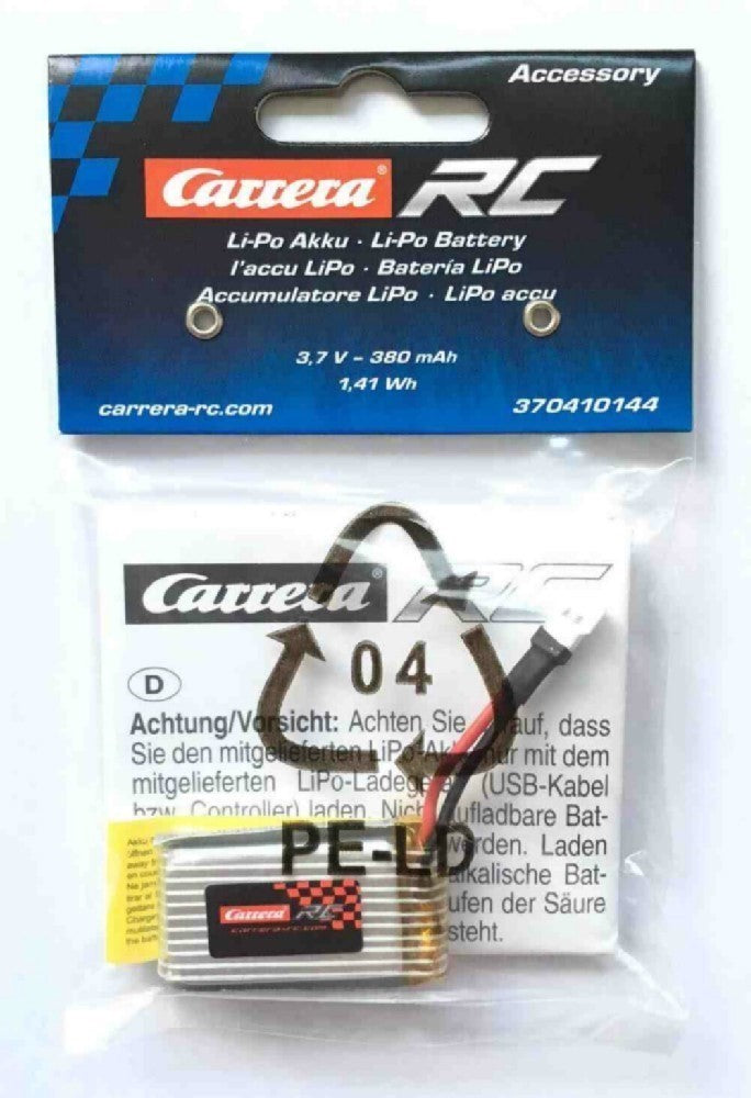 Bateria de drone Carrera RC 3,7 V 380 mAh