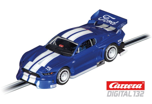 Carro Carrera Digital 132  Ford Mustang GTY n5 azul