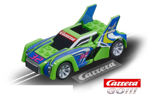 Race Car Go Build n Race Green Car