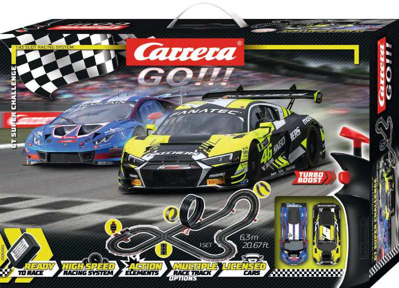 Circuito de corrida Carrera Go GT Super Challenge