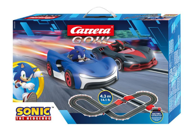 Circuito de corrida movido a bateria Carrera Go Sonic the Hedgehog