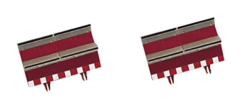 Borde con valla recta 180 mm