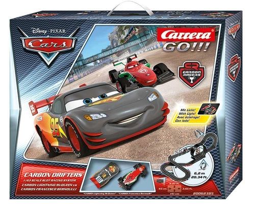 Circuito Carrera Go Disney Cars Carbon Drifters