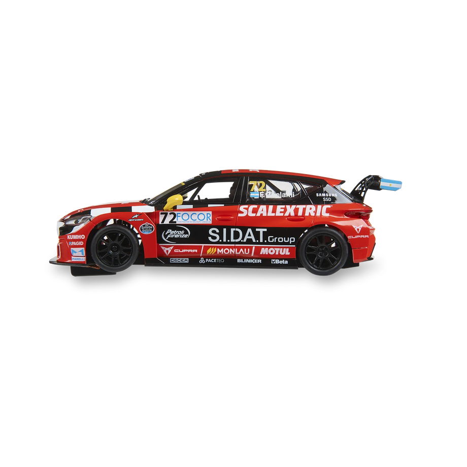 Scalextric Advance Cupra León Competición Team Monlau slot car