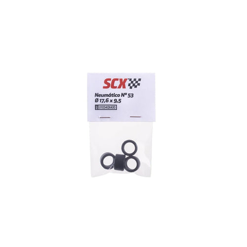 Neumáticos Nº 53 SCX (17,6 x 9,5 mm)