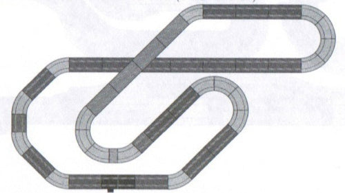 Pacote de expansão do circuito C3B universal Scalextric