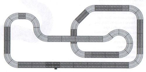 Pacote de expansão do circuito C2C universal Scalextric