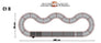 Scalextric Universal C1B Streckenerweiterungspack