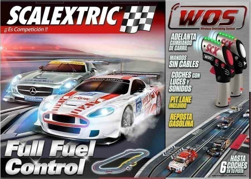 Circuito de controle total de combustível Scalextric WOS